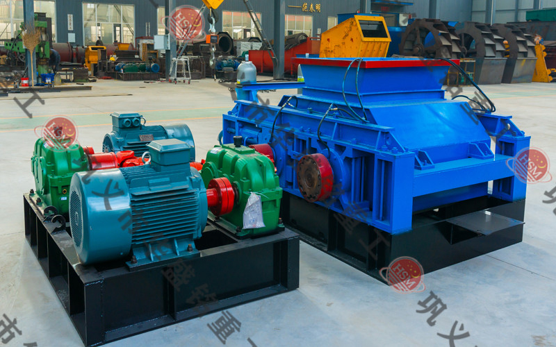 砖厂对辊破碎机