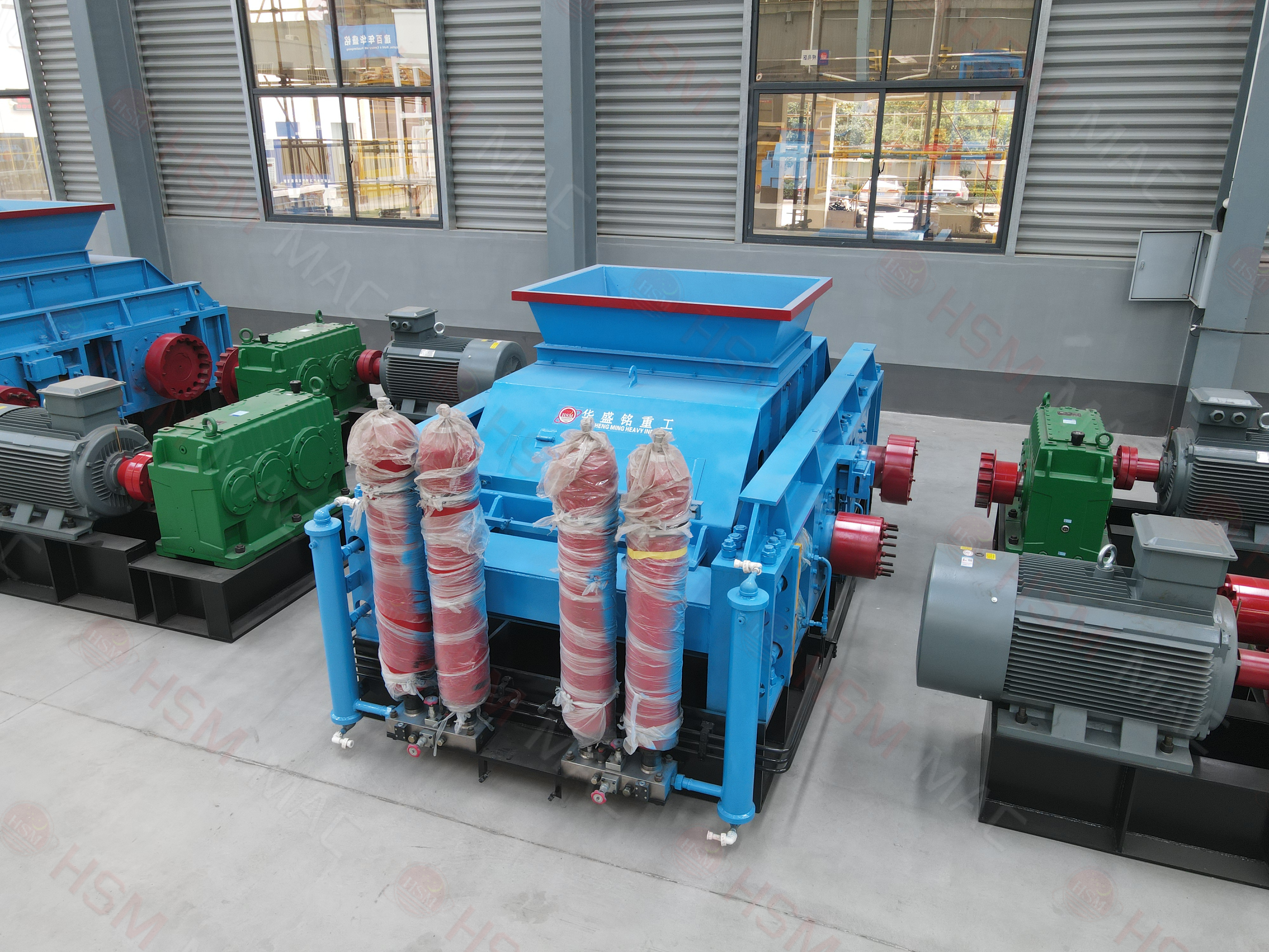 砖厂对辊破碎机