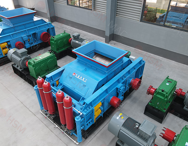 液压对辊破碎机