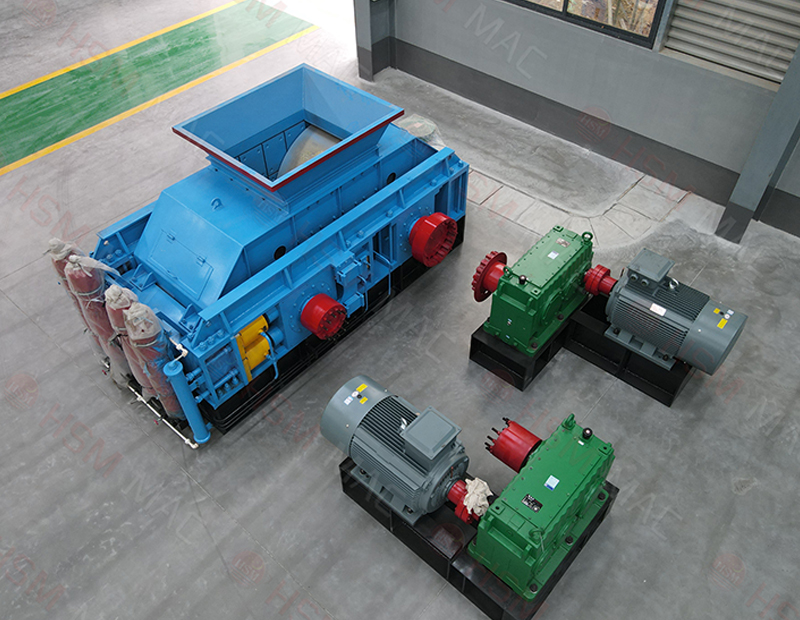 AZS 锆刚玉对辊破碎机