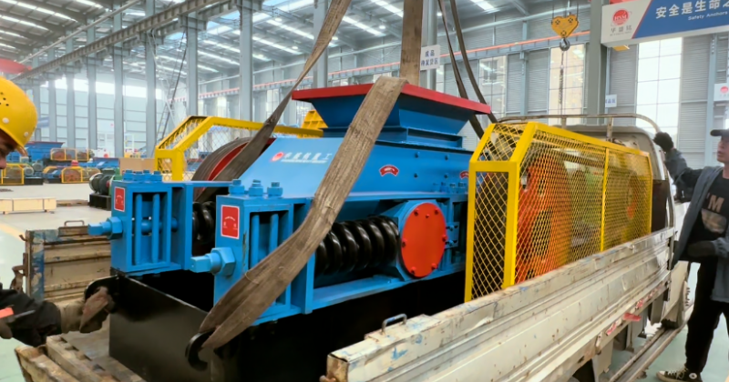 对辊式破碎机组