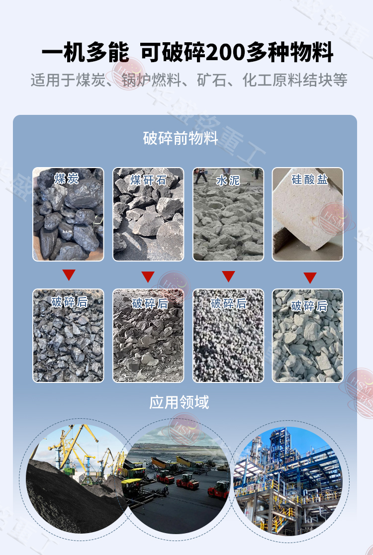 瓷砖厂破碎机适用物料